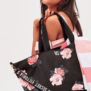 Victoria’s Secret floral weekender bag